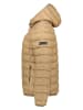 Geographical Norway Doorgestikte jas "Atichoko" taupe