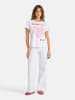 LIEBLINGSSTÜCK Shirt "Cleo" wit/rood