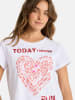 LIEBLINGSSTÜCK Shirt "Cleo" wit/rood