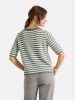 LIEBLINGSSTÜCK Pullover "Amina" in Khaki/ Weiß