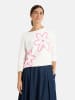 LIEBLINGSSTÜCK Pullover "Auri" in Weiß/ Rosa