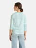 LIEBLINGSSTÜCK Longsleeve "Hera" in Grün/ Weiß