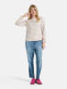 LIEBLINGSSTÜCK Sweatshirt "Stine" in Beige/ Weiß