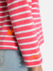 LIEBLINGSSTÜCK Sweatshirt "Stine" in Pink/ Weiß