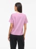 Vila Shirt "Vinora" in Rosa/ Weiß