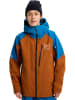 Burton Ski-/ Snowboardjacke "[ak] Cyclic GORE-TEX 2L" in Blau/ Hellbraun