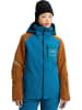 Burton Ski-/ Snowboardjacke "[ak] Embark GORE-TEX 2L" in Blau/ Hellbraun