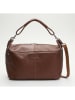 maison héritage PARIS Leder-Weekender "Jax" in Braun - (B)60 x (H)34 x (T)14 cm