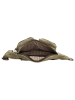 HIDE & STITCHES Skórzana saszetka w kolorze khaki - 34 x 17 x 10 cm