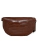 Anna Morellini Leder-Gürteltasche "Azzurra" in Braun - (B)21 x (H)13 x (T)6 cm