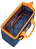 Reisenthel Weekendtas "Allrounder XS" donkerblauw/oranje - (B)27 x (H)21 x (D)12 cm
