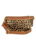 Mia Tomazzi Leder-Brustbeutel "Perugino" in Camel - (B)23 x (H)13 x (T)2 cm