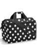 Reisenthel Weekendtas "Allrounder L" zwart/wit - (B)48 x (H)39,5 x (D)29 cm
