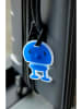 Hoptimist Kofferhanger blauw - (L)10 x (B)8 cm