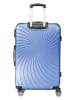 Geographical Norway 5-delige hardcase-trolleyset "Sunlighteo" blauw