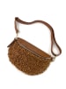 Marlon Leren borstbuidel lichtbruin - (B)26 x (H)16 x (D)7 cm