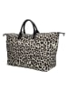 Charm Weekender in Creme/ Schwarz - (B)65 x (H)36 x (T)20 cm