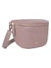 Bellicci Leren borstbuidel "Valencia" paars - (B)25 x (H)16,5 x (D)7 cm