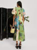 Tazga Kleid in Grün/ Blau/ Gelb