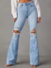 Tazga Jeans - Flare fit - in Hellblau