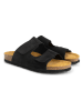 TRAVELIN' Leder-Pantoletten "Allinge" in Schwarz