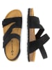 TRAVELIN' Leder-Sandalen "Hedeby" in Schwarz