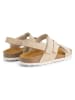 TRAVELIN' Leren sandalen "Harvik" beige
