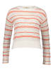 ESPRIT Pullover in Creme/ Rot