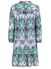Sublevel Kleid in Dunkelblau/ Türkis