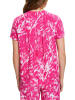 ESPRIT Bluse in Pink/ Weiß