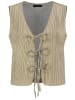 Sublevel Weste in Taupe/ Schwarz
