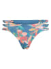 O'Neill Figi bikini "Boulders Strappy" w kolorze niebieskim ze wzorem