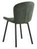 Actona 2er-Set: Esszimmerstühle "Esra" in Grün/ Schwarz - (B)50 x (H)86 x (T)58 cm