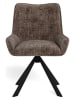 Actona 2er-Set: Esszimmerstühle "Eddie" in Braun/ Schwarz - (B)59 x (H)81 x (T)56 cm