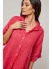 Le Monde du Lin Leinen-Shorts in Rot