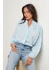 Le Monde du Lin Blouse lichtblauw