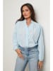 Le Monde du Lin Blouse lichtblauw