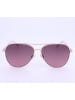 Tom Tailor Damen-Sonnenbrille in Gold/ Lila
