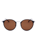 Lee Cooper Damskie okulary przeciwsłoneczne w kolorze srebrno-jasnobrązowo-czarnym