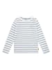 Steiff Longsleeve in Weiß/ Blau