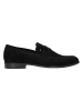 Wojas Leder-Slipper in Schwarz