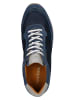 Wojas Leren sneakers donkerblauw