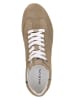 Wojas Leren sneakers taupe