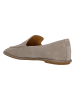 Wojas Leren instappers taupe