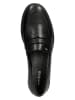 Wojas Leder-Slipper in Schwarz