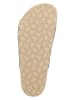 Wojas Leren slippers beige