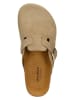 Wojas Leder-Pantoletten in Beige