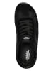 Wojas Leder-Sneakers in Schwarz