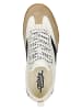 Wojas Leder-Sneakers in Creme/ Hellbraun/ Schwarz