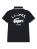 Lacoste Kids Koszulka polo w kolorze czarnym